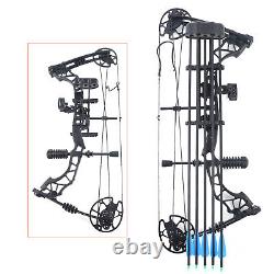 35-70lbs Compound Bow Arrow Set Archery Hunting Shooting Adjustable Archery UK