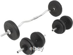 Adjustable Barbell and Dumbbell Set, Weights Set, Dumb Bells Weights Set for Hom