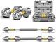 Adjustable Dumbbell Set 44/66 Lbs Weights Set, Dumbbell Barbell 3 In 1, Steel