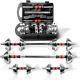 Adjustable Dumbbell Set Home Gym Cast Iron Barbell Sets With Carry Box 44lbs Off