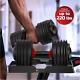 Adjustable Dumbbell Weights Rack Set Quick-select Weight Training Fitness Gym