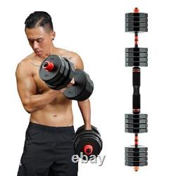 Adjustable Weight Dumbbell Set 33/44/66/88 lb Free Weight Set with