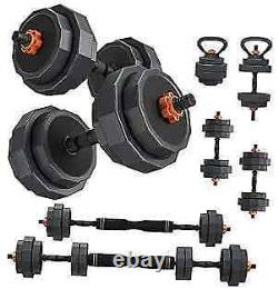 Adjustable Weights Dumbbells Set, 44LB/55LB/66LB Free Weights, 3 in 1