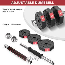 Adjustable Weights Dumbbells Set 44Lbs 66Lbs 88Lbs 3 in 1 Adjustable