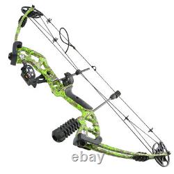 Compound Bow Arrows Set 30-55lbs Fishing Hunting Adjustable Archery Adults Shoot