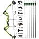 Compound Bow Carbon Arrows Bow Sight Set 30-55lbs Adjustable Archery Bow Hunting