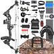 Compound Bow Set 20-70lbs Adjustable Archery Hunting Target Rh Lh Arrow Shooting