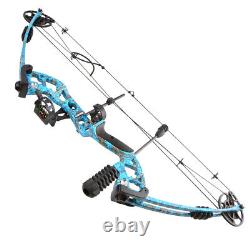 Compound Bow Set 30-60lbs Adjustable Archery Hunting Right Left Shooting Fishing