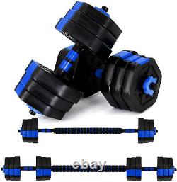 Dumbbell Sets Adjustable Weights, Free Weights Dumbbells Set with Connector, Non