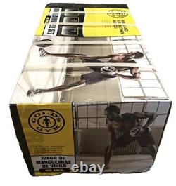 GOLDS GYM 40 lb Vinyl Dumbbell Set Weights Adjustable FREE SHIPPING