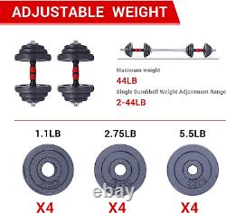 Nice C Adjustable Dumbbells, Barbell Weight Set, Dumbbell Set, Weights Adjustabl