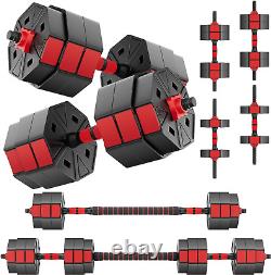 Professional Grade Adjustable Weights Dumbbells Set of 2 Weight Set for Home Gym