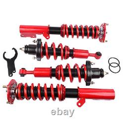 Set of 4 Coilovers Suspension Kit for Mitsubishi Lancer & Ralliart 2008-2016 Red