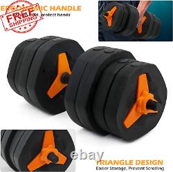 Weights Dumbbells Set Adjustable Dumbbell Set up to 40 59 90 Lbs Weight Set New